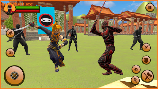 Ninja Warrior Samurai Games screenshot