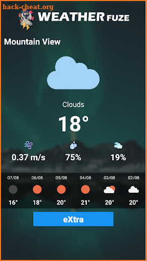 NinjaFuzeWeather screenshot