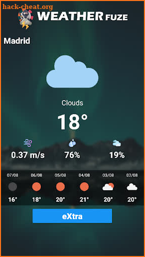 NinjaFuzeWeather screenshot