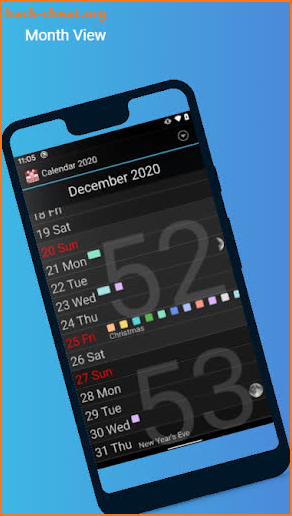 Nio Calender screenshot