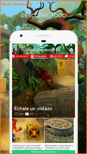 Nitro Amino para Crash Bandicoot en Español screenshot