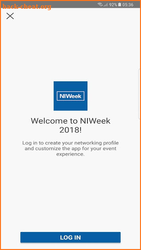 NIWeek 2018 screenshot