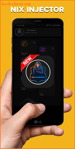 Nix injector Hero Skin Gaming injector Walkthrough screenshot