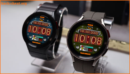 NIXIE GAS Digital 2 Watchface screenshot