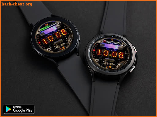 NIXIE GAS Digital Watchface screenshot