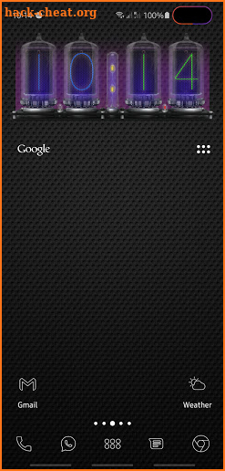 Nixie Tube Clock Widget - Pro screenshot