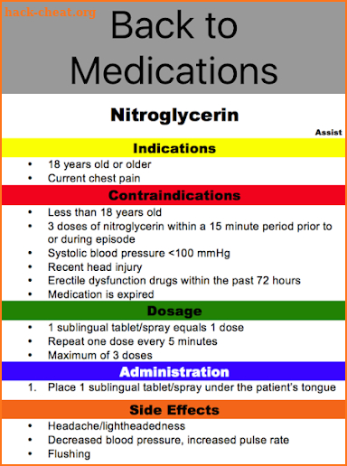 NJ EMT Quick Guide screenshot