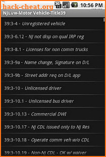 NJLaw Criminal Law - Title 2C screenshot