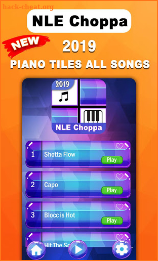 NLE Choppa Piano Tiles 2019 screenshot