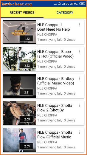 NLE CHOPPA VIDEOS FULL ALBUM screenshot