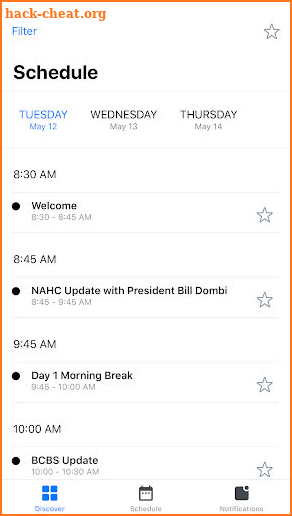 NMAHHC Events screenshot