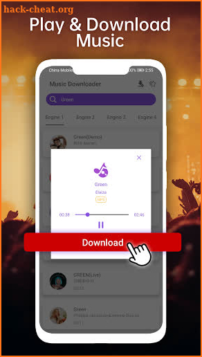 No Ads - MP3 Music Downloader & Download MP3 Songs screenshot