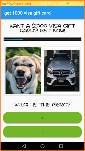 no limit gift cards: games, quizzes for egiftcards screenshot