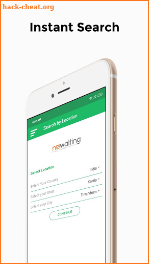 No Waiting App screenshot