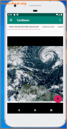 NOAA Satellite Weather screenshot