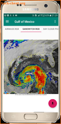 NOAA Satellite Weather screenshot