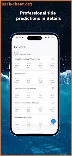 NOAA Tides Live Observation screenshot