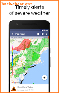 NOAA Weather Radar & Alerts screenshot