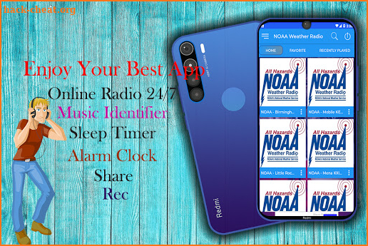 NOAA Weather Radio Live Streams screenshot