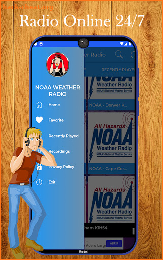 NOAA Weather Radio Live Streams screenshot