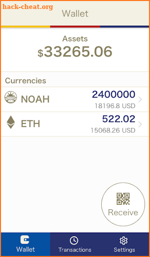 Noah Wallet screenshot