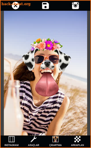 Nocrop Photo Editor: Selfie Effects & Face Filters screenshot