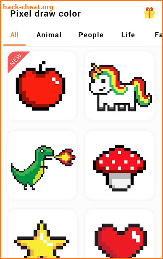 No.Draw Pro - Free number pixel art coloring box screenshot