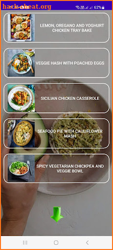 NoGluten recipes screenshot