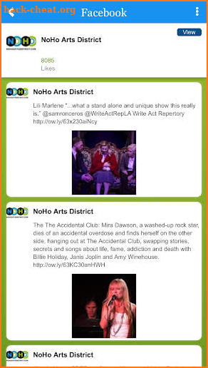 NoHo Card screenshot