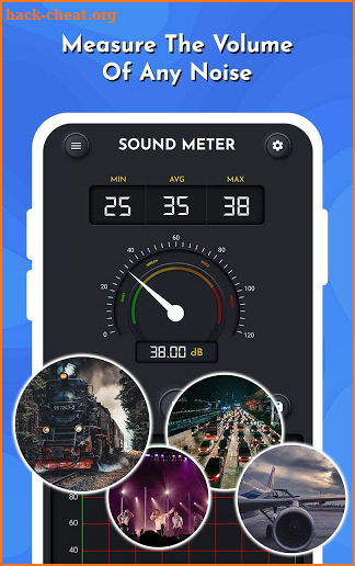 Noise Detector & Sound Meter - Decibel Levels screenshot