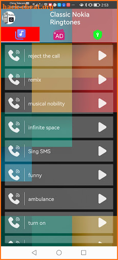 Nokia Classic Ringtones screenshot