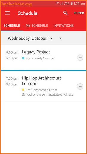 NOMA Conference Mobile screenshot