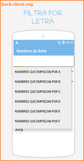 Nombres de Bebé screenshot