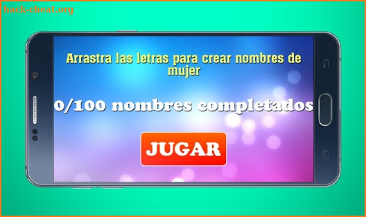 Nombres de mujer, juego de palabras. screenshot