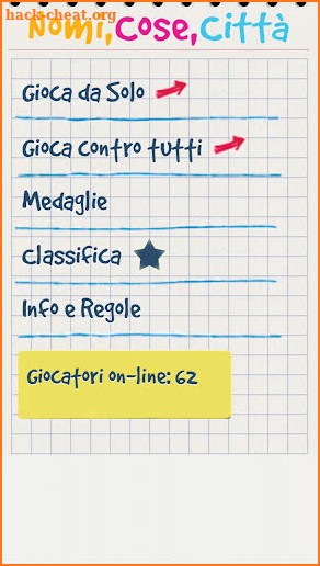 Nomi Cose Città! screenshot