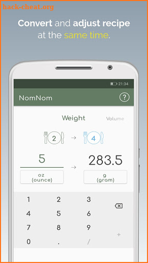 NomNom - Cooking Converter screenshot
