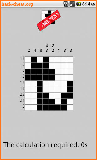 Nonogram Solver 1.0 reloaded screenshot