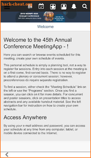 NONPF 45th Annual screenshot