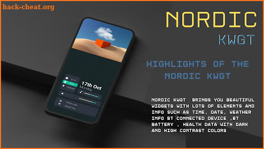 Nordic KWGT screenshot