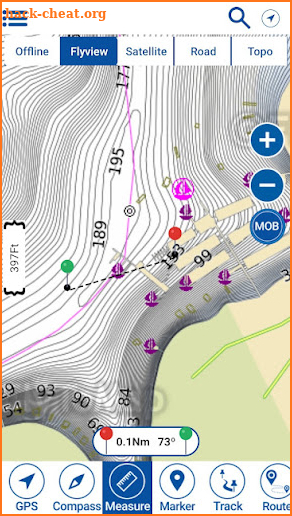 Norris Lake TN Offline Charts screenshot