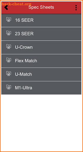 Nortek Mini Split Support screenshot