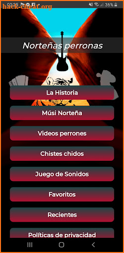 Norteñas perronas screenshot