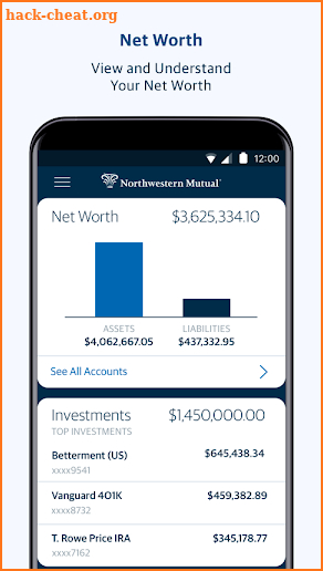 Northwestern Mutual screenshot