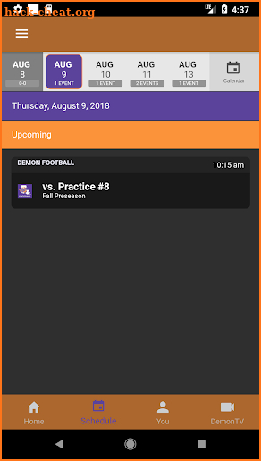 Northwestern State Athletics screenshot