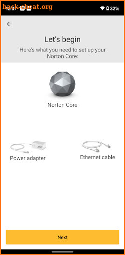 Norton Core Secure Wireless Router screenshot