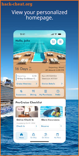 Norwegian Cruise Line screenshot