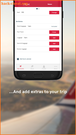 Norwegian Travel Assistant screenshot