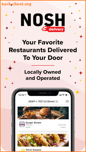 Nosh Delivery screenshot