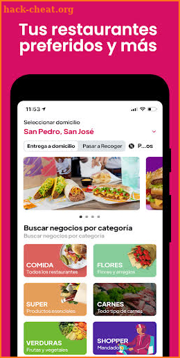 Nosh Delivery - Food delivery screenshot