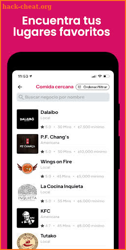 Nosh Delivery - Food delivery screenshot